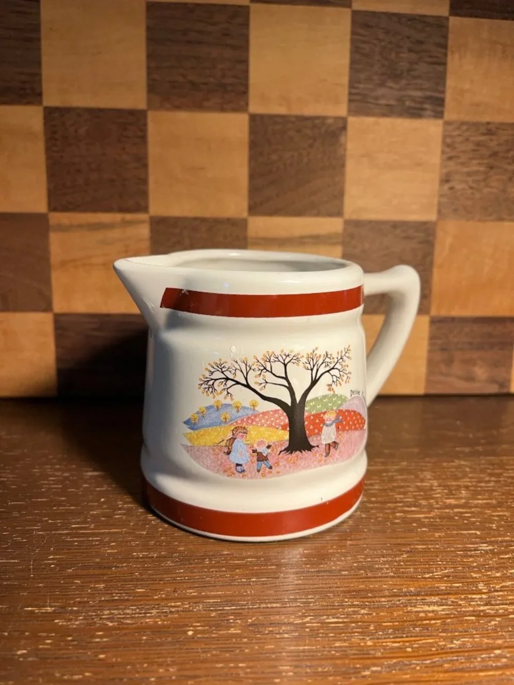 Debbie Kingston Country Farmhouse Creamer 1 Cup Measuring Cup A577